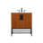 Corley 30'' Single Bathroom Vanity with Engineered Marble Top-667634372