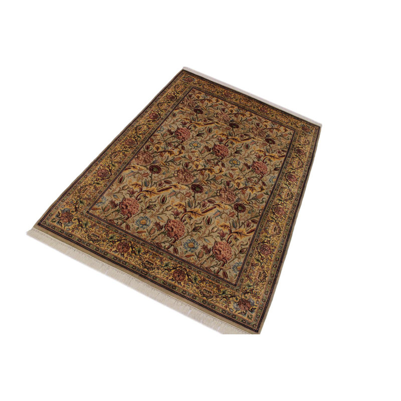 Pankratz Wool Floral Indoor Rug