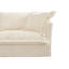 Kaiser 3-Seater Slipcovered Sectional Sofa with 3 Ottomans-1906577802