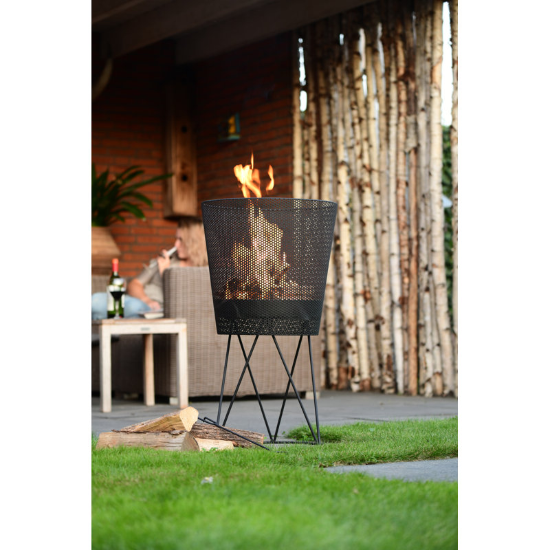 Amarillo Novelty Steel Wood Burning Smokeless Fire Pit