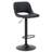 Swivel Adjustable Height Bar Stools, Faux Leather Upholstered Counter Stools, Modern Pub Stools-2067231097