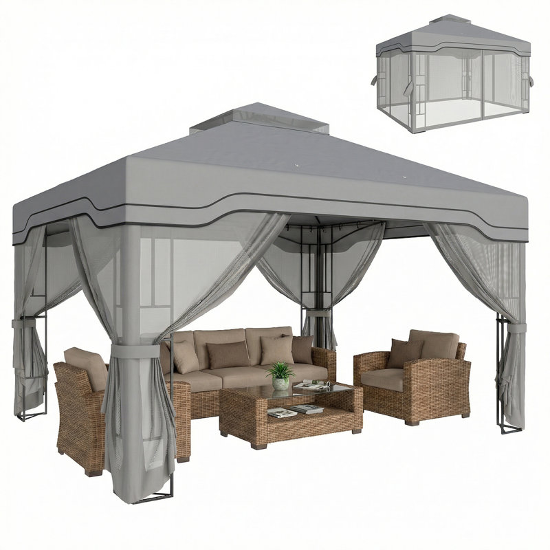 Gazebo, Dark Grey