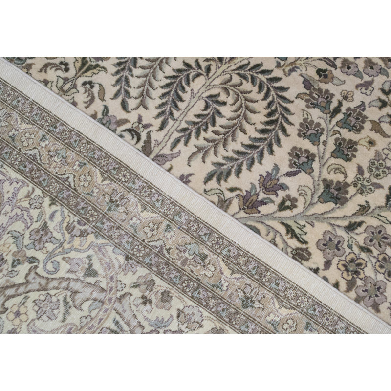 Avalon Wool Oriental Area Rug in Cream