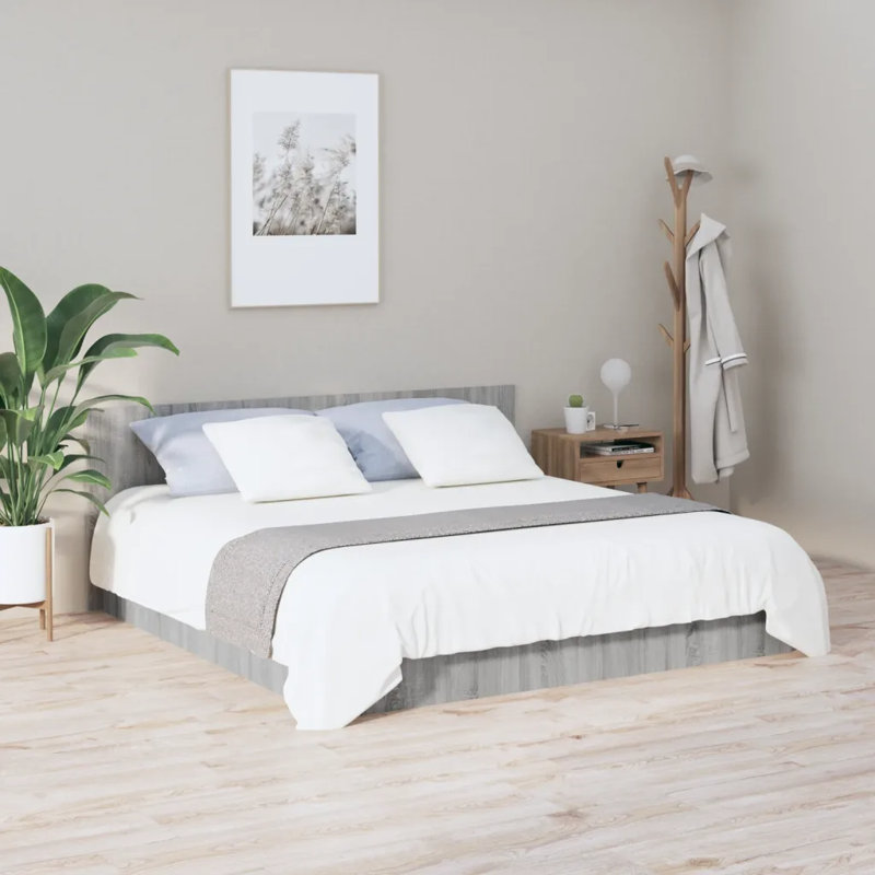 Jamale Headboard, Grey Sonoma, Super King (6')