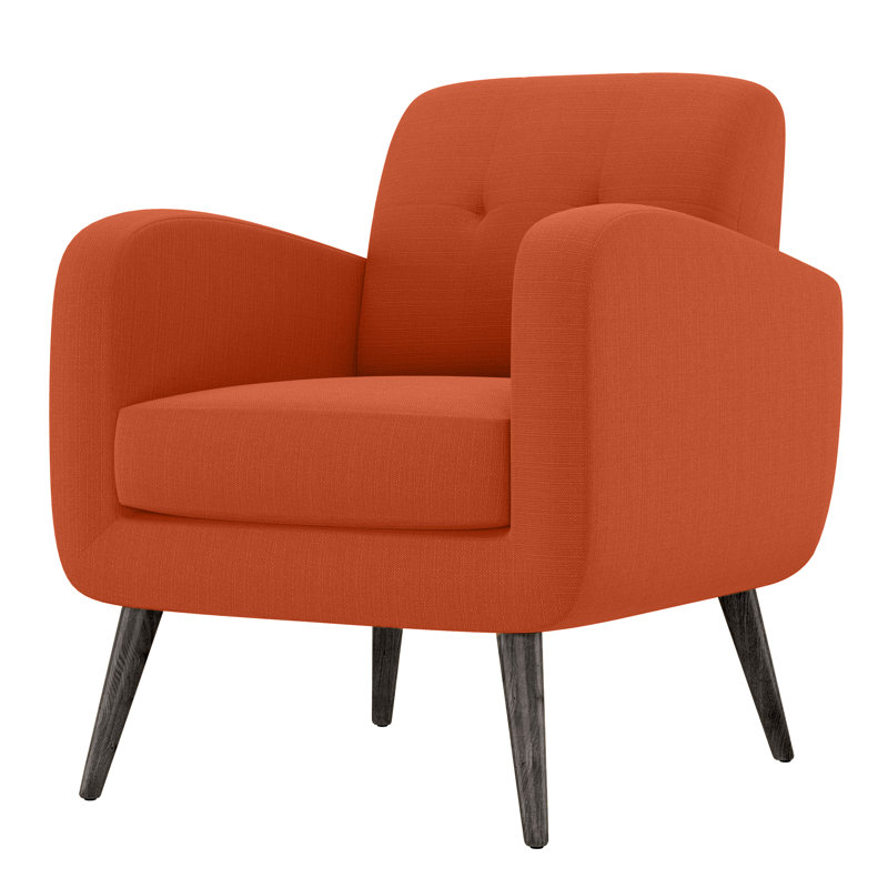Fauteuil Speegle, Polyester orange