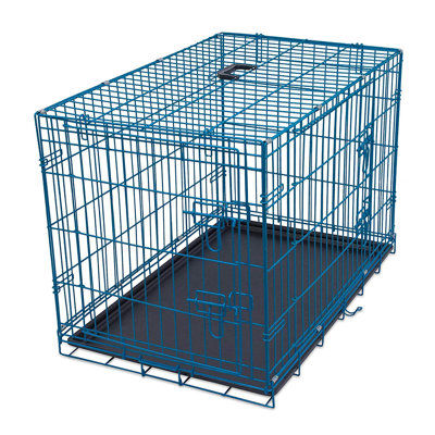Petite cage en acier pour chien