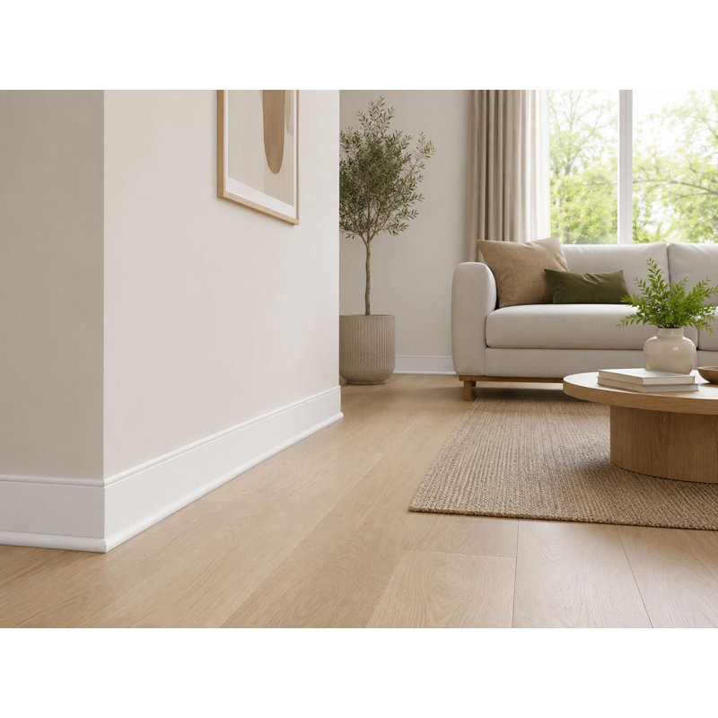 Plastic 0.75'' W x 96'' L Wall Base in Primed What