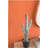 8x5x24.5"H Artificial Saguaro Cactus in Black Pot