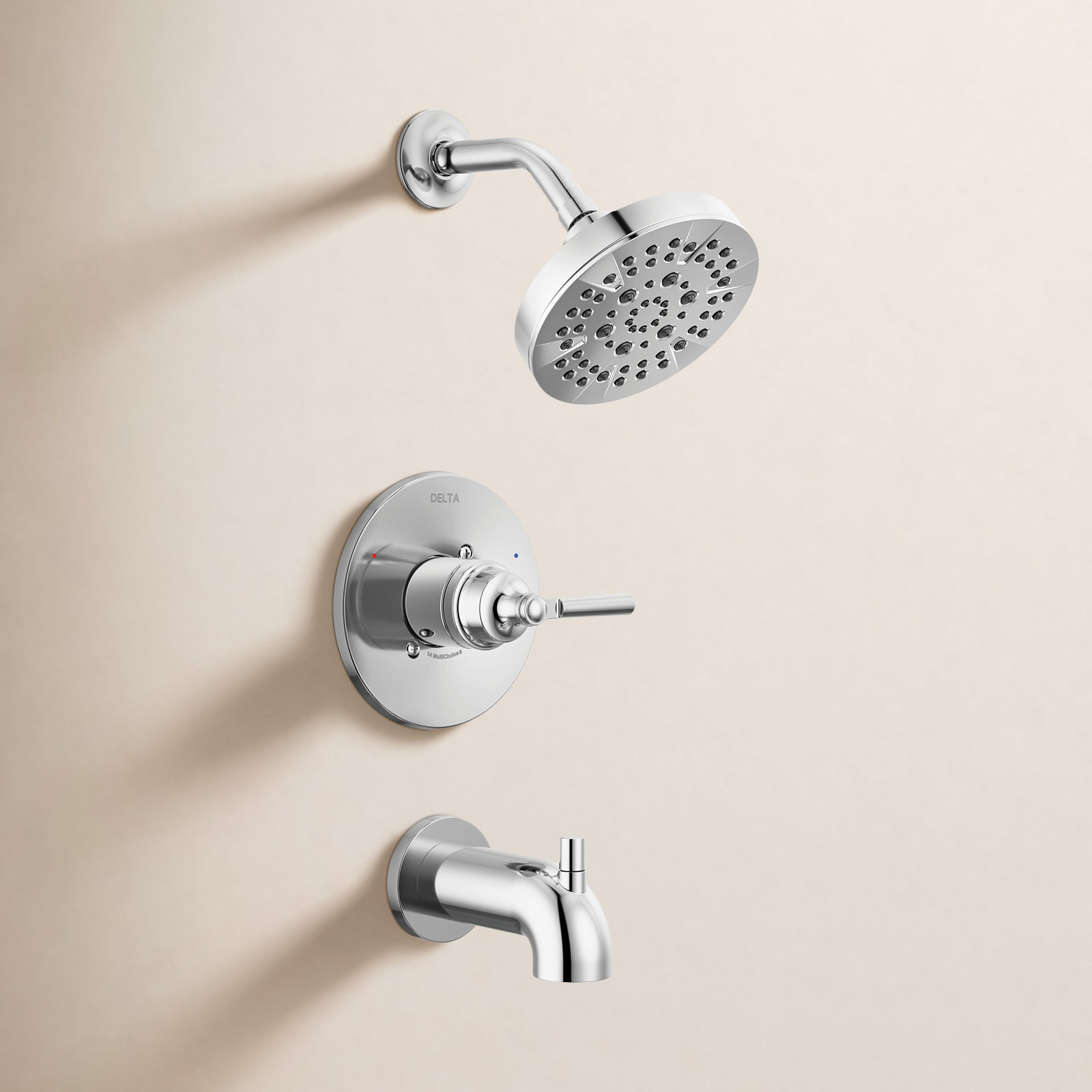 SAYLOR™ Single-Function Tub and Shower Set, Chrome
