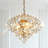 Danyetta 3-Light Glam Globe Chandelier with Crystal Accent