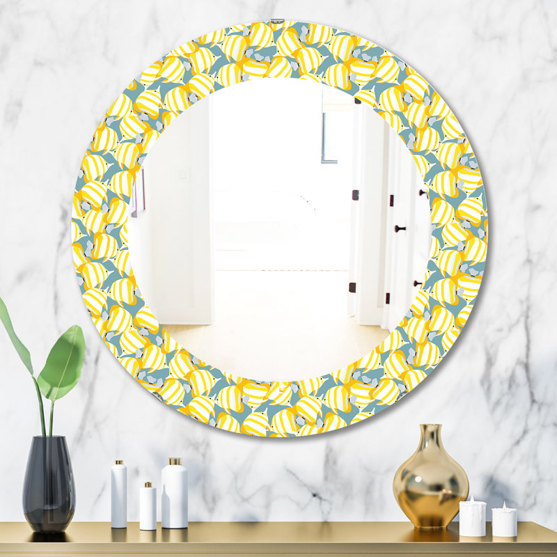 Miroir mural traditionnel Moods 21, H 23,6 po x l 23,6 po