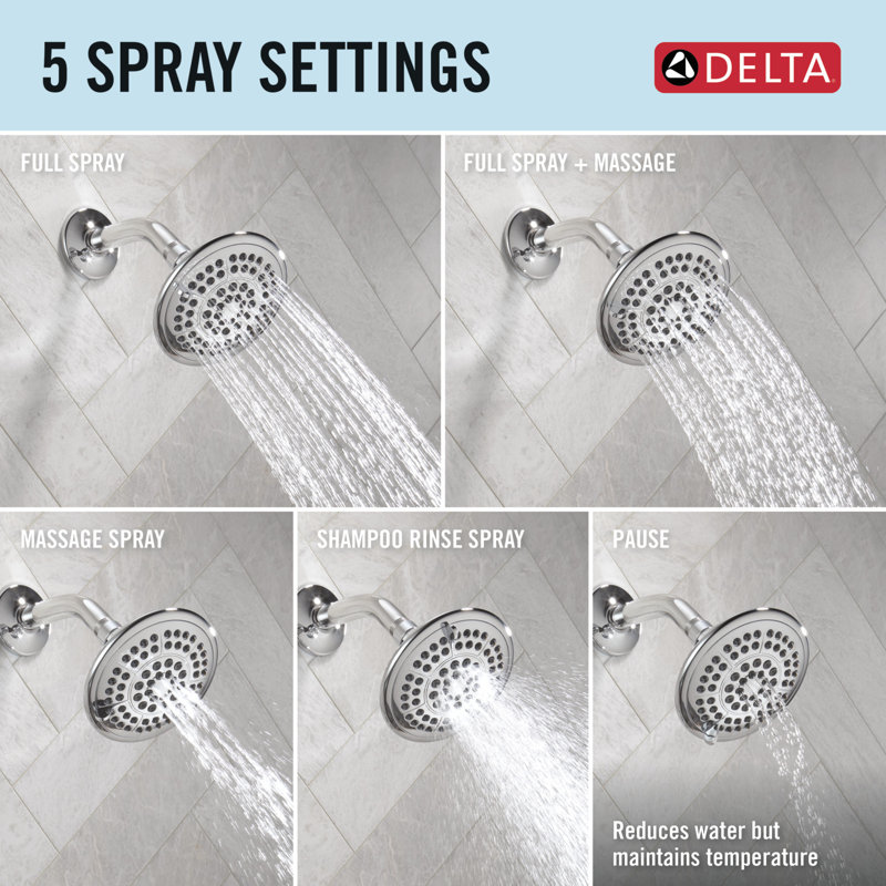 Monitor 13 Series Shower Trim, Chrome