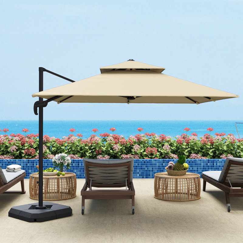 268cm Tilt Cantilever Parasol