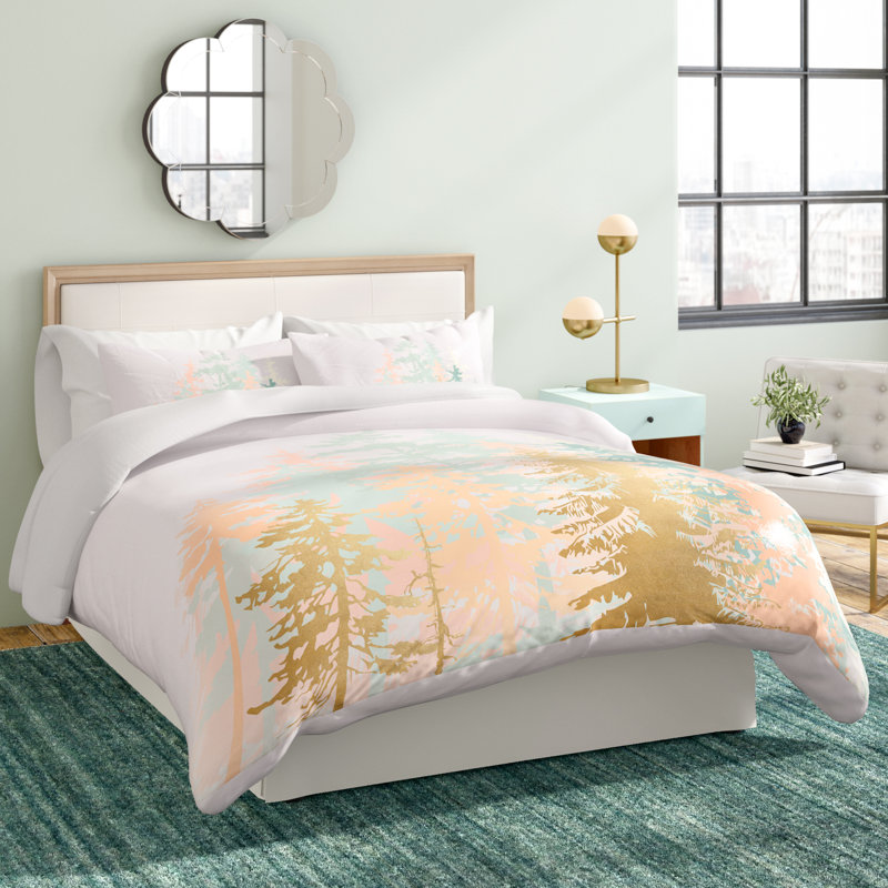 Ensemble de housse de couette, Housse de couette simple + 1 taie décorative stan