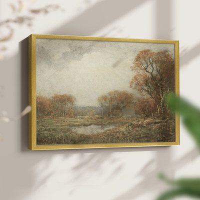 Paysages rétro-DCIV - reproduction encadrée