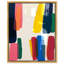 Oliver Gal CaliSunset Abstract - Hand-Applied Glass Coat Framed Canvas Art-1772518205-1772518207