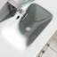 Whitfield 600mm Single Bathroom Vanity with Integrated Glass Basin-395945099