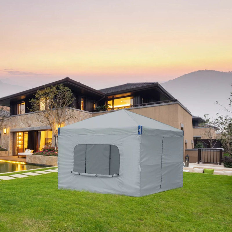 3x3 M Pop Up Canopy Tent with Curtain