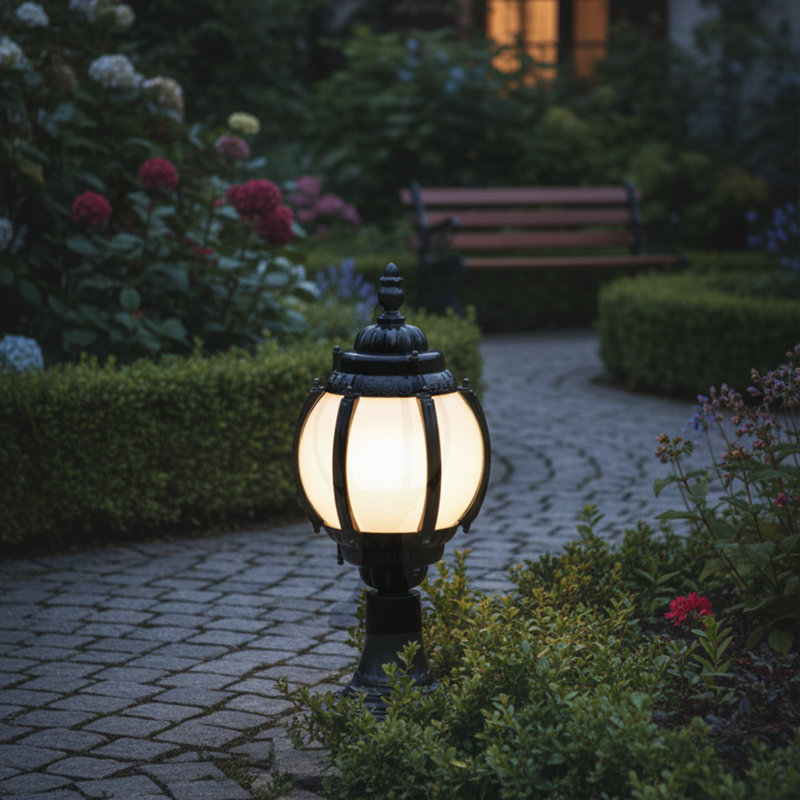 Lampe sur pied d'extérieur 19,7 po