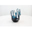 Vase décoratif abstrait en verre Cole and Grey-102079417