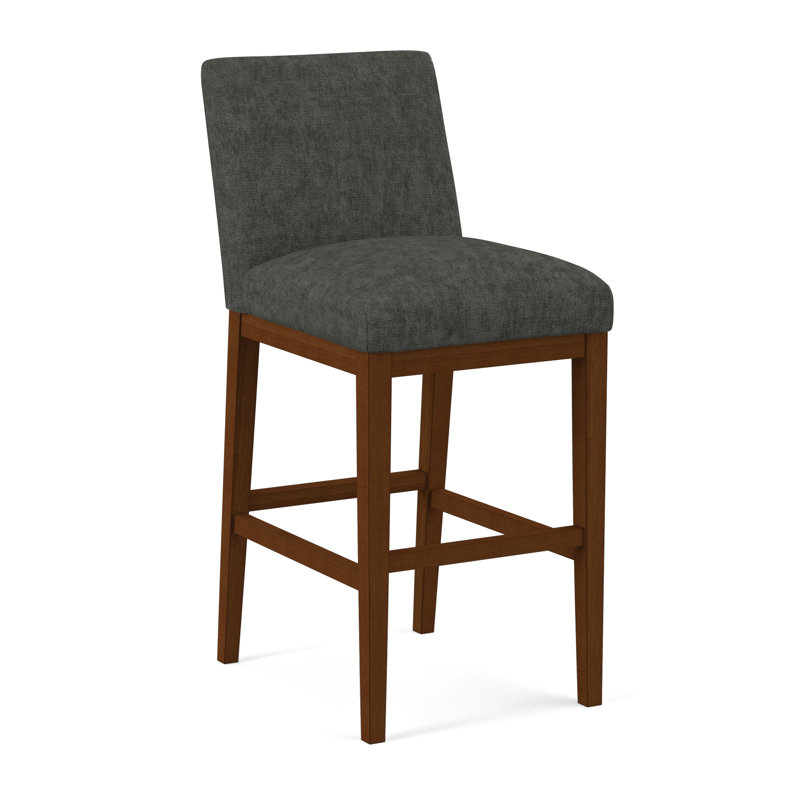 Upholstered Stool, 61558-61, English Saddle