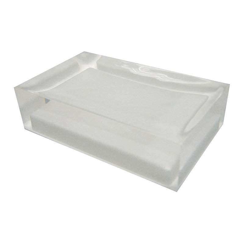 Picard Soap Dish, Glossy White