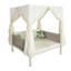 Outdoor Patio Sunbed With Curtains, High Comfort, Suitable For Multiple Scenarios-892832672