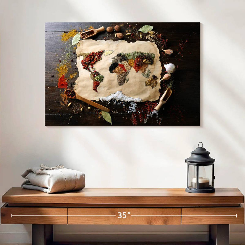 Yarlin World of Spices, H 16 po x l 24 po