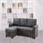 Sleeper, Reversible  Basic Sectional Sofa Sofa Sofa With Storage Chaise-2062273408