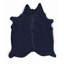 Iwan Cowhide Area Rug in Navy
