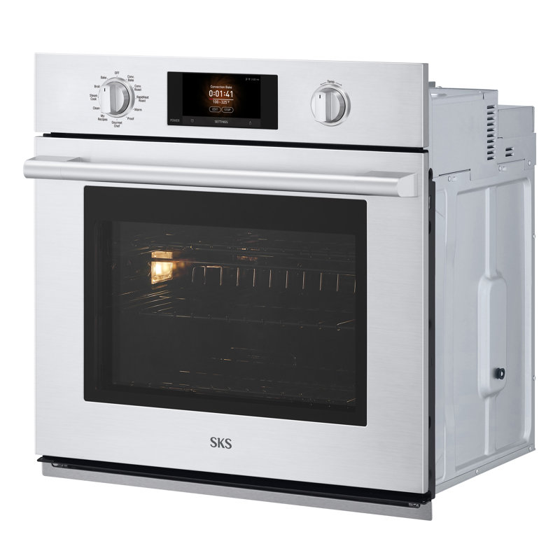 30-Inch Single Wall Oven With Steam-Combi