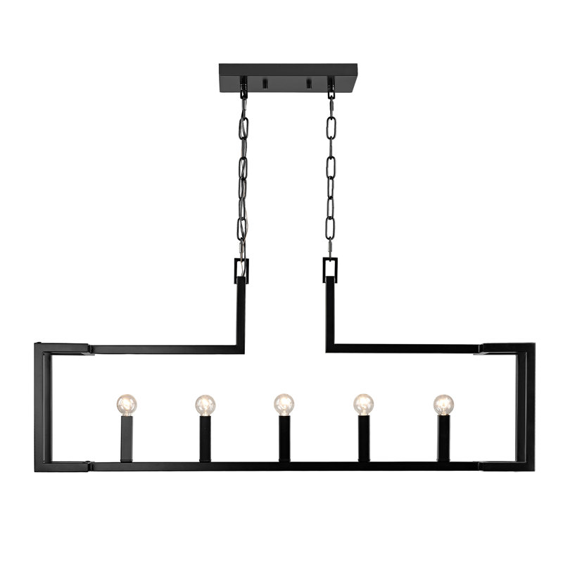 Aneve 5 - Light Matte Black Pendant