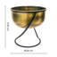 Kensington Metal Planter on Stand-1588714175