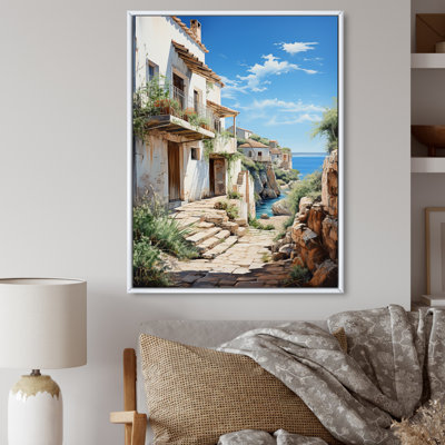 " Spain Azure Coastline Village V "