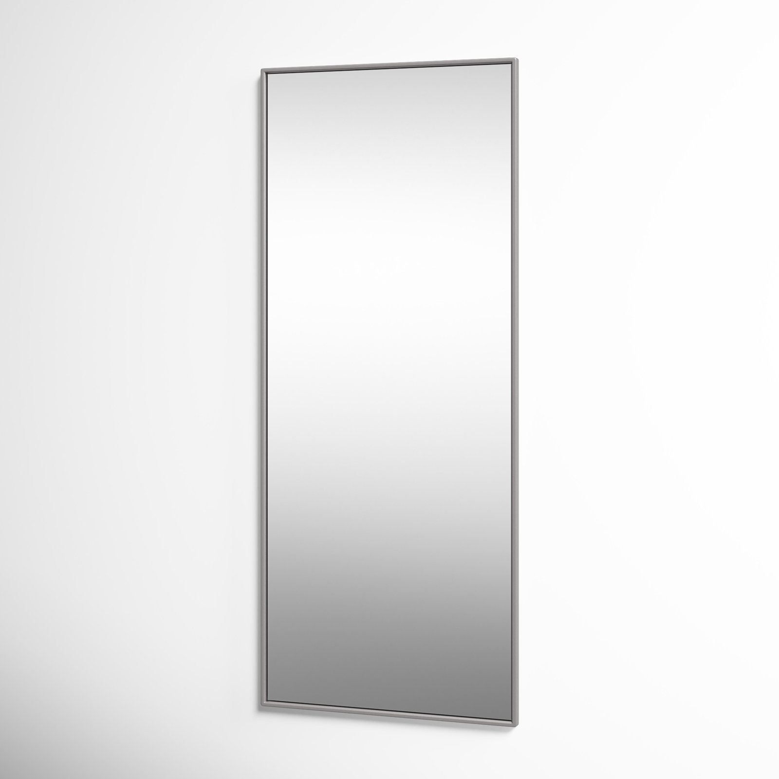 Sabine Metal Rectangle Wall Mirror, 72" x 30", White