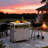Multifunctional Kitchen Islands With Storage, Stainless Steel And Wood, Mobile Outdoor And Indoor