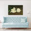 Branch Of White Peonies And Secateurs, 1864 Abstract Contemporary Wall Art Print-134720311