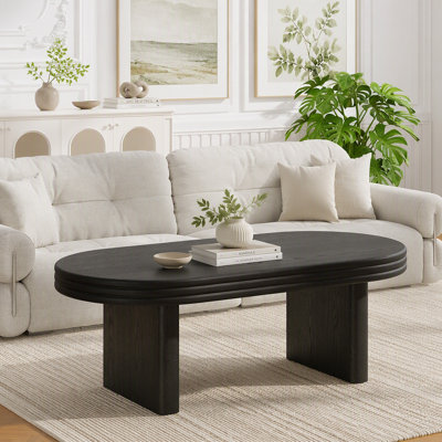 Table basse cannelée Mid Mid Modern