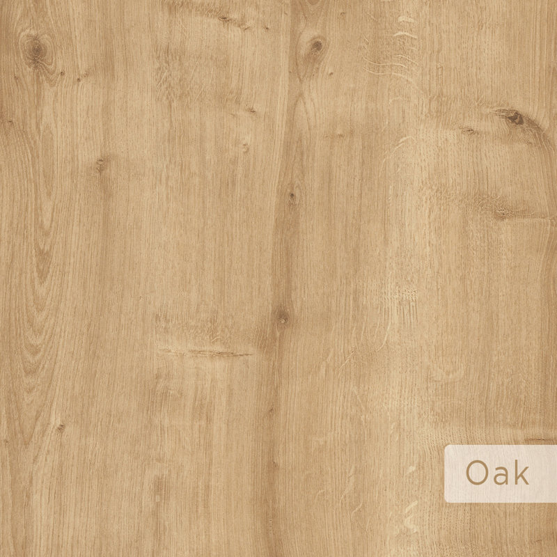 Isabelle 2 Piece Square, 26.77 H" x 23.62 W" x 23.62D", Oak