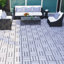 30 carreaux de terrasse à emboîtement
