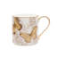 Butterfly Jeweled Bone China Coffee Mug