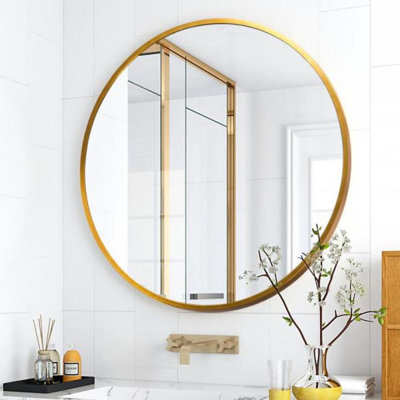Gerrald Metal Flat Mirror