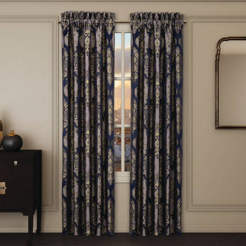 BRADLEY 95" WINDOW PANEL PAIR, 50" W x 95" L