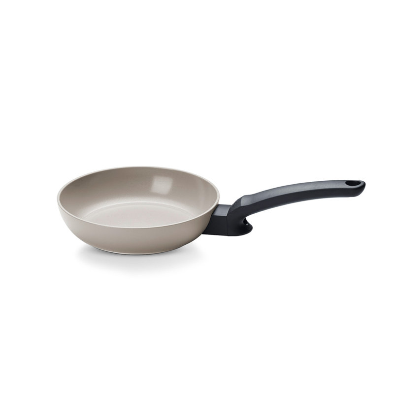 Fissler Ceratal Evo Classic Ceramic 9.5 Inch Non-Stick Frying Pan, Warm Grey, 8 Inch
