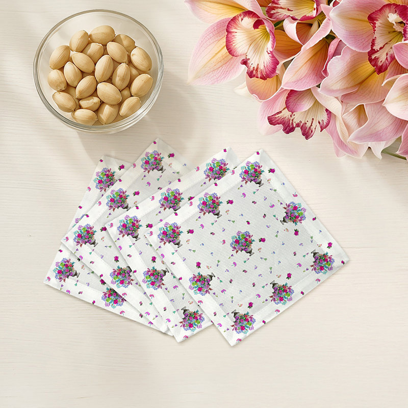 Cotton Blend Square Napkins