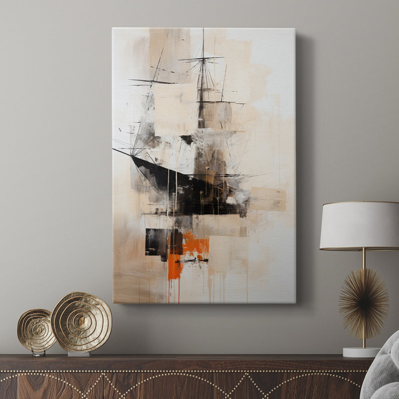 NAUTICAL Series CCGLXV - Gallery Cavas, H 18 po x l 12 po