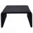 Black Square Woven Rattan Coffee Table-1157022993