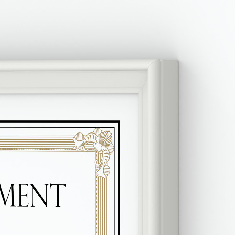 Picture Frame - Set of 2, White