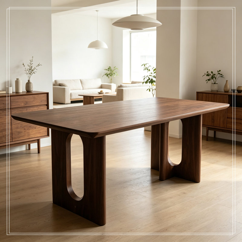 Rectangular Huntington with Sturdy base