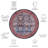 Gadbois Oriental Navy/Rust Area Rug-1536828506